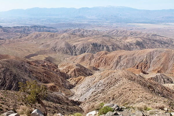 View of the Coachella Valley from Keys View, Joshua Tree National Park