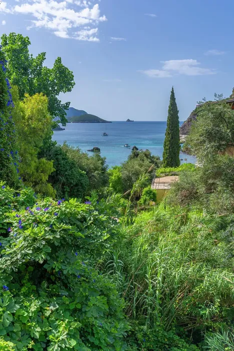 Framed Print : View of coastline and Ionian Sea near Palaiokastritsa, Palaiokastritsa, Corfu, Ionian Sea, Greek Islands, Greece, Europe Framed Print : View of coastline and Ionian Sea near Palaiokastritsa, Palaiokastritsa, Corfu, Ionian Sea, Greek Islands, Greece, Europe