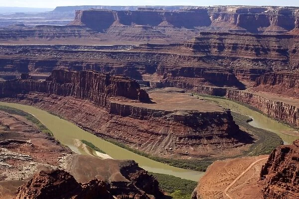 View over the Colorado River, Utah, United States of America, North America