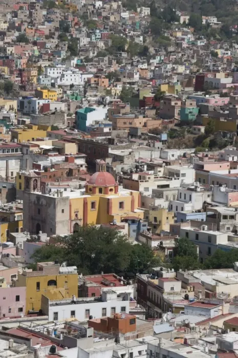 Framed Print : View of colourful buildings, Guanajuato, Guanajuato State, Mexico, North America Framed Print : View of colourful buildings, Guanajuato, Guanajuato State, Mexico, North America
