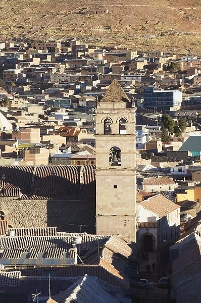 View of Convento de San Francisco, Potosi, UNESCO World Heritage Site, Bolivia, South America