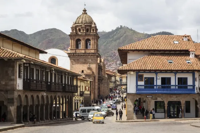 Framed Print : View over Convento y Templo La Merced church, Cuzco, UNESCO World Heritage Site, Peru, South America Framed Print : View over Convento y Templo La Merced church, Cuzco, UNESCO World Heritage Site, Peru, South America