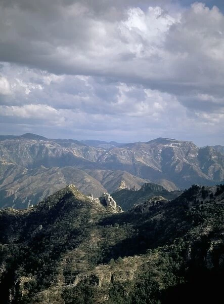 View from the Copper Canyon train
