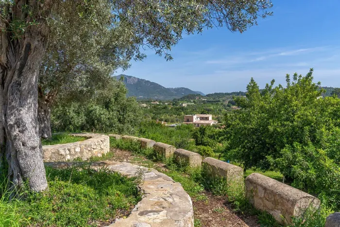 Framed Print : View of countryside near hilltop town of Caimari and vineyard, Majorca, Balearic Islands, Spain, Mediterranean, Europe Framed Print : View of countryside near hilltop town of Caimari and vineyard, Majorca, Balearic Islands, Spain, Mediterranean, Europe