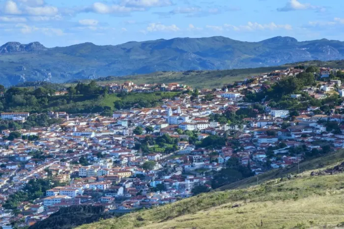 Framed Print : View over Diamantina, UNESCO World Heritage Site, Minas Gerais, Brazil, South America Framed Print : View over Diamantina, UNESCO World Heritage Site, Minas Gerais, Brazil, South America