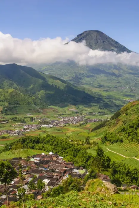 Framed Print : View over the Dieng Plateau, Java, Indonesia, Southeast Asia, Asia Framed Print : View over the Dieng Plateau, Java, Indonesia, Southeast Asia, Asia