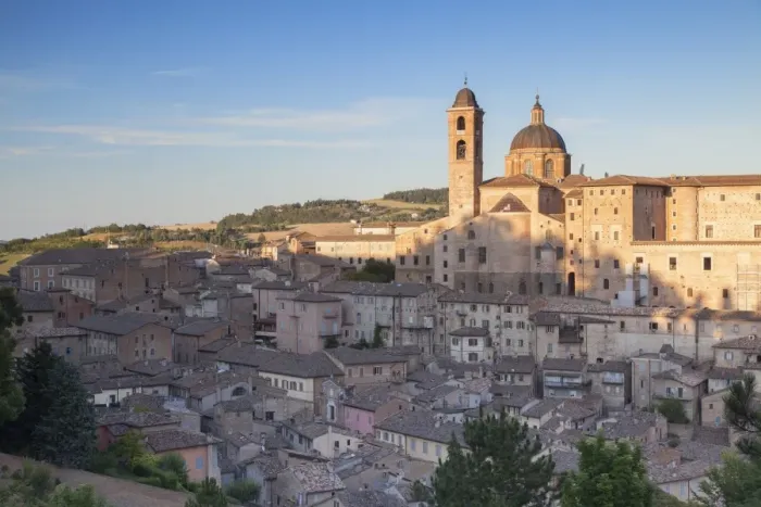 Framed Print : View of Duomo (Cathedral), Urbino, UNESCO World Heritage Site, Le Marche, Italy, Europe Framed Print : View of Duomo (Cathedral), Urbino, UNESCO World Heritage Site, Le Marche, Italy, Europe