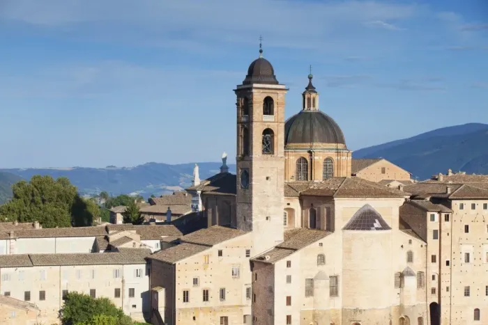 Framed Print : View of Duomo (Cathedral), Urbino, UNESCO World Heritage Site, Le Marche, Italy, Europe Framed Print : View of Duomo (Cathedral), Urbino, UNESCO World Heritage Site, Le Marche, Italy, Europe