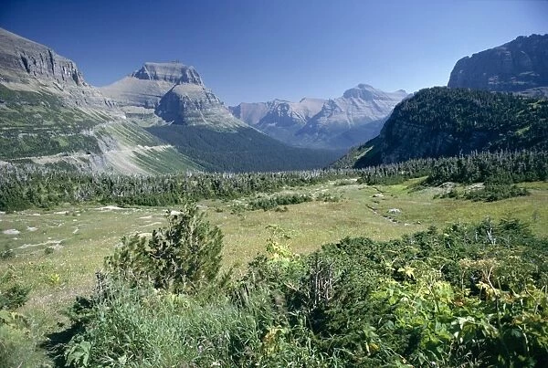 View east from Logan Pass