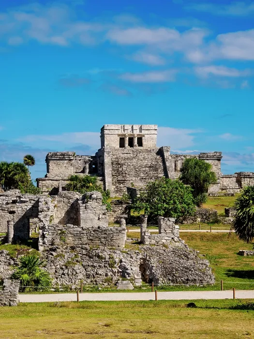 Framed Print : View towards El Castillo, Tulum Archeological Site, Quintana Roo State, Mexico Framed Print : View towards El Castillo, Tulum Archeological Site, Quintana Roo State, Mexico