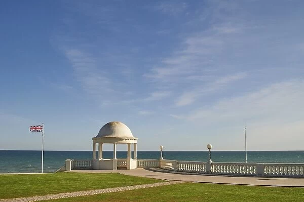 View towards the English Channel from De La Warr Pavilion, Bexhill-on-Sea, East Sussex