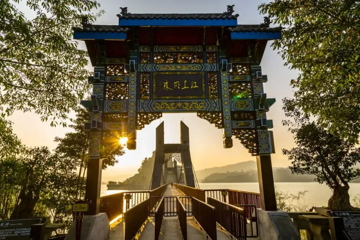 Framed Print : View of entrance to Shi Baozhai Pagoda on Yangtze River near Wanzhou, Chongqing Framed Print : View of entrance to Shi Baozhai Pagoda on Yangtze River near Wanzhou, Chongqing