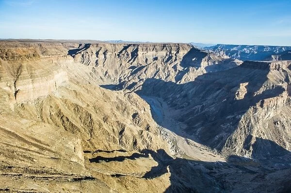 View over the Fish River Canyon, Namibia, Africa
