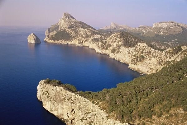 View of Formentor Cape from El Colomer viewpoint