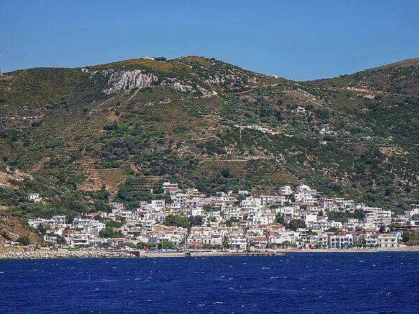 View towards Fournoi, Fournoi Island, North Aegean, Greek Islands, Greece, Europe