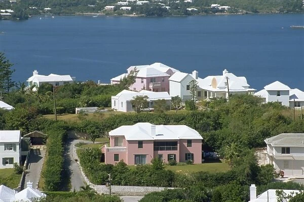 View from Gibbs Hill, Bermuda, Atlantic Ocean, Central America