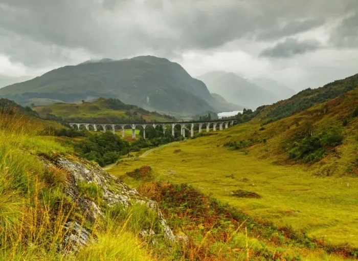 Framed Print : View of the Glenfinnan Viaduct, Highlands, Scotland, United Kingdom, Europe Framed Print : View of the Glenfinnan Viaduct, Highlands, Scotland, United Kingdom, Europe
