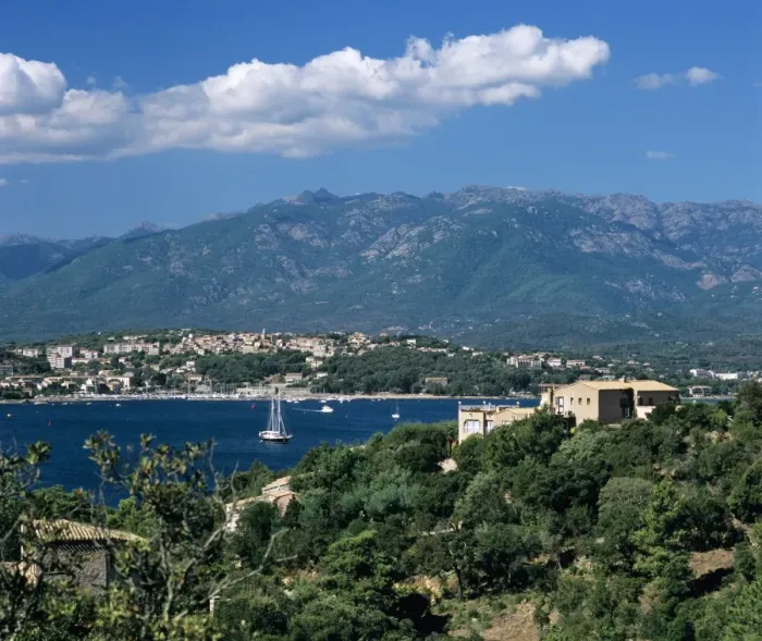 Framed Print : View over Golfe de Porto Vecchio, Porto Vecchio, South East Corsica, Corsica, France, Mediterranean, Europe Framed Print : View over Golfe de Porto Vecchio, Porto Vecchio, South East Corsica, Corsica, France, Mediterranean, Europe
