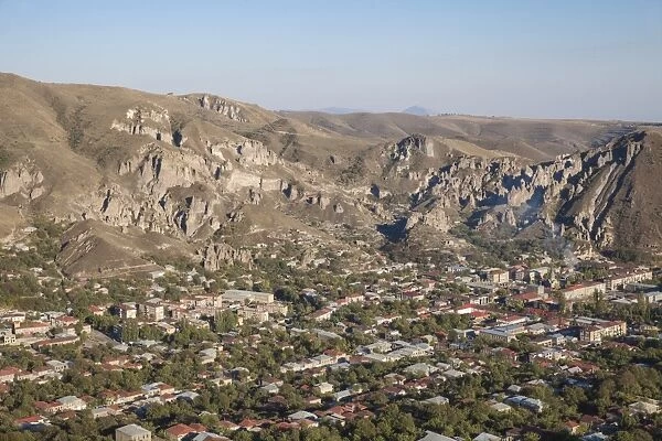 View of Goris, Armenia, Central Asia, Asia