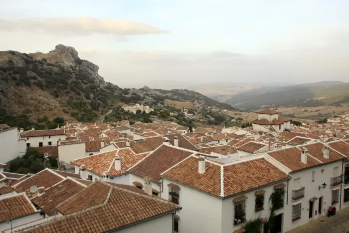 Framed Print : View over Grazalema village at Parque Natural Sierra de Grazalema, Andalucia, Spain, Europe Framed Print : View over Grazalema village at Parque Natural Sierra de Grazalema, Andalucia, Spain, Europe