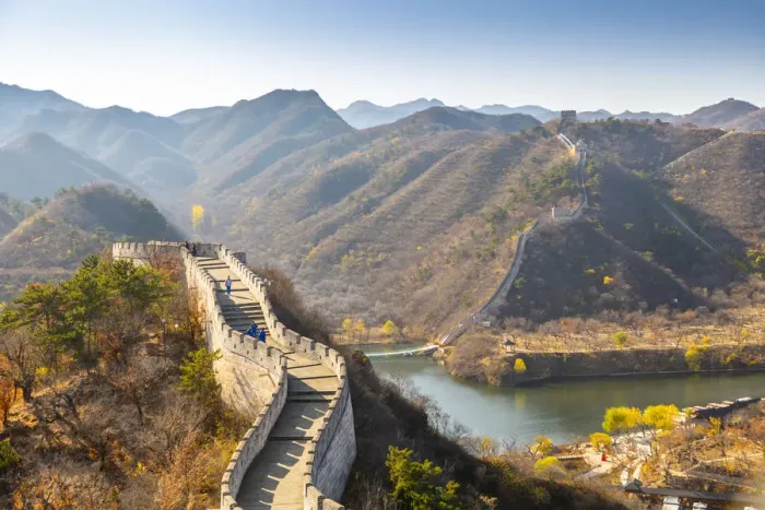 Framed Print : View of Great Wall of China at Huanghua Cheng (Yellow Flower), UNESCO World Heritage Site Framed Print : View of Great Wall of China at Huanghua Cheng (Yellow Flower), UNESCO World Heritage Site