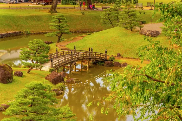 Framed Print : View of Gyokusenin Maru Garden in the grounds of Kanazawa Castle, Kanazawa City, Ishikawa Prefecture, Honshu, Japan Framed Print : View of Gyokusenin Maru Garden in the grounds of Kanazawa Castle, Kanazawa City, Ishikawa Prefecture, Honshu, Japan
