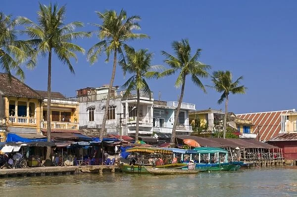 View of Hoi An, UNESCO World Heritage Site, Hoi An, Vietnam, Indochina