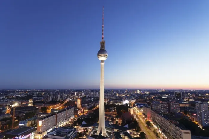 Framed Print : View from Hotel Park Inn over Alexanderplatz Square, Berliner Fernsehturm TV Tower Framed Print : View from Hotel Park Inn over Alexanderplatz Square, Berliner Fernsehturm TV Tower