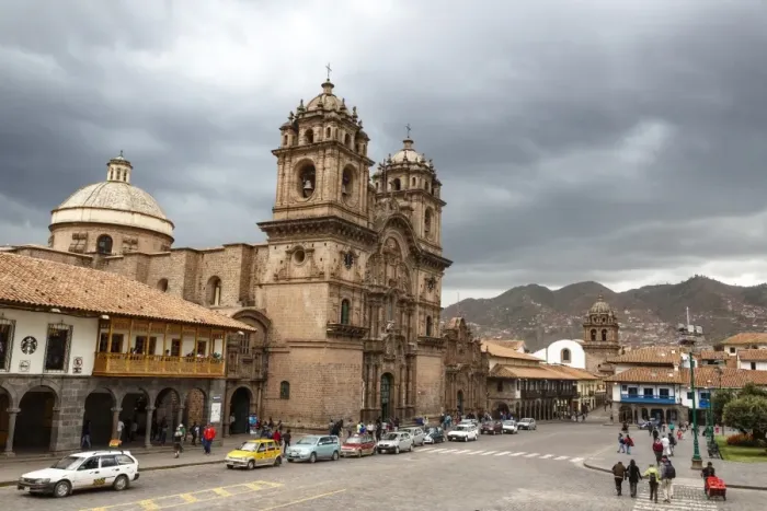 Framed Print : View over Iglesia de la Compania de Jesus church and La Merced church, Cuzco, UNESCO World Heritage Site, Peru, South America Framed Print : View over Iglesia de la Compania de Jesus church and La Merced church, Cuzco, UNESCO World Heritage Site, Peru, South America