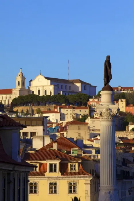 Framed Print : View of the Igreja da Graca Church in the Alfama district, Lisbon, Portugal, South West Europe Framed Print : View of the Igreja da Graca Church in the Alfama district, Lisbon, Portugal, South West Europe