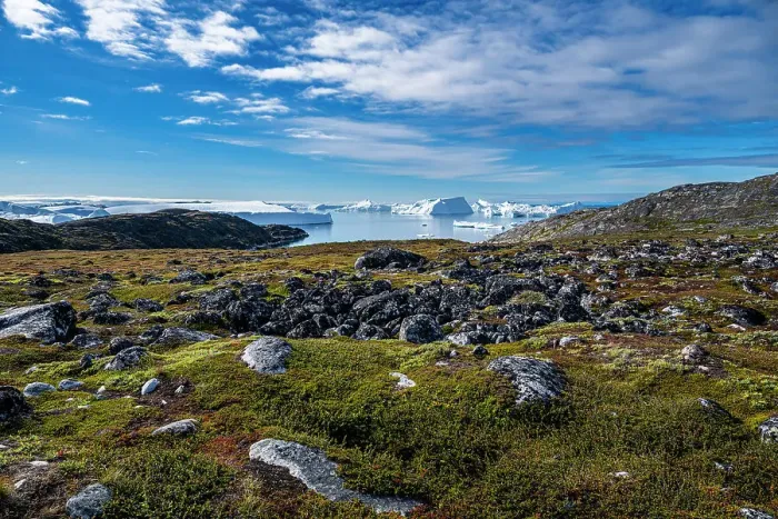 Framed Print : View over the Ilulissat Icefjord, UNESCO World Heritage Site, Western Greenland, Denmark, Polar Regions Framed Print : View over the Ilulissat Icefjord, UNESCO World Heritage Site, Western Greenland, Denmark, Polar Regions