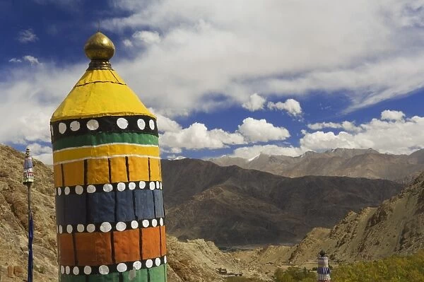 View of the Indus valley from Hemis gompa (monastery)