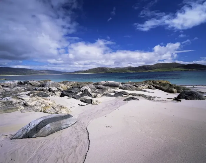 Framed Print : View towards islands of Harris and Lewis from Taransay Framed Print : View towards islands of Harris and Lewis from Taransay