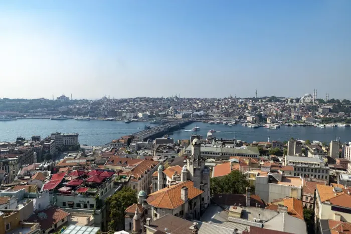 Framed Print : View of Istanbul from the Galata Tower, Istanbul, Turkey, Europe Framed Print : View of Istanbul from the Galata Tower, Istanbul, Turkey, Europe