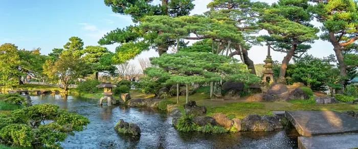 Framed Print : View of Japanese stone lantern and pagoda in Kenrokumachi Japanese Garden, Kanazawa City, Ishikawa Prefecture, Honshu, Japan Framed Print : View of Japanese stone lantern and pagoda in Kenrokumachi Japanese Garden, Kanazawa City, Ishikawa Prefecture, Honshu, Japan