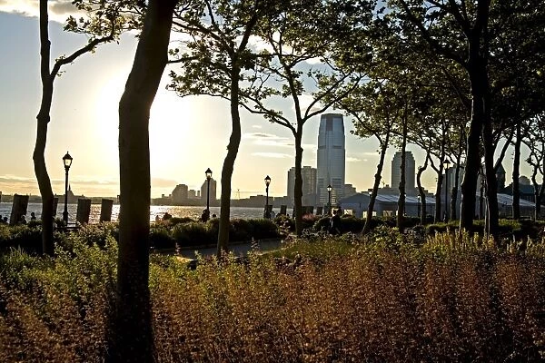 View of Jersey City from Battery Park