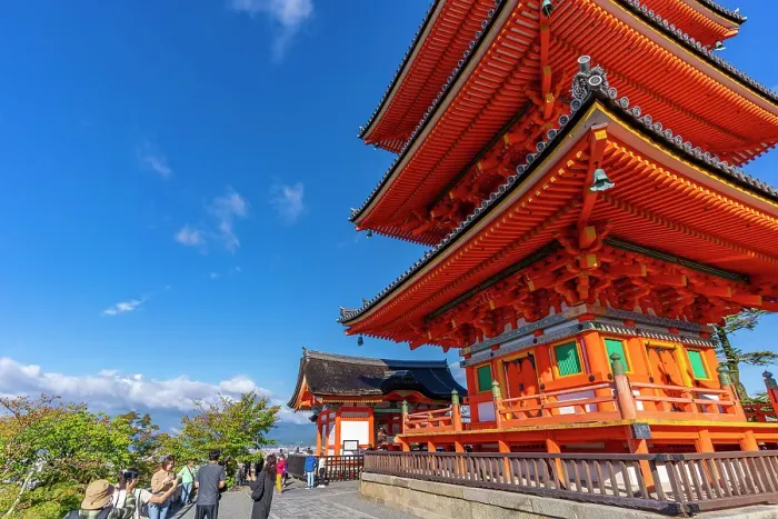 Framed Print : View of Kiyomizu-dera Sanjunoto (Three Story Pagoda) at Kiyomizu-dera Temple, UNESCO, Kiyomizu, Higashiyama Ward, Kyoto, Honshu, Japan Framed Print : View of Kiyomizu-dera Sanjunoto (Three Story Pagoda) at Kiyomizu-dera Temple, UNESCO, Kiyomizu, Higashiyama Ward, Kyoto, Honshu, Japan