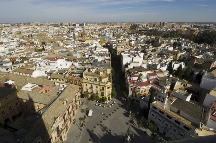 Framed Print : View from La Giralda tower Framed Print : View from La Giralda tower