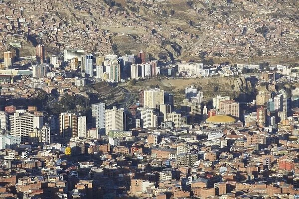 View of La Paz, Bolivia, South America