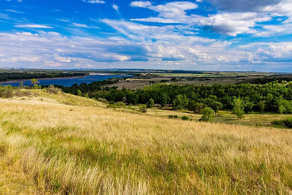 View of the landscape in Fargo, North Dakota, United States of America, North America