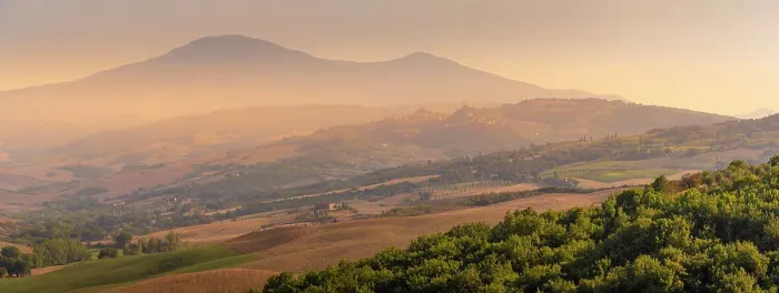Framed Print : View of landscape in the Val d Orcia near San Quirico d Orcia, Province of Siena, Tuscany, Italy, Europe Framed Print : View of landscape in the Val d Orcia near San Quirico d Orcia, Province of Siena, Tuscany, Italy, Europe