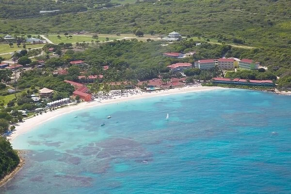 View of Long Bay, Antigua, Leeward Islands, West Indies, Caribbean, Central America