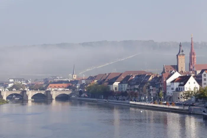Framed Print : View over Main River to the Old Bridge, Marienkapelle Church and Grafeneckart Tower, Wuerzburg, Franconia, Bavaria, Germany, Europe Framed Print : View over Main River to the Old Bridge, Marienkapelle Church and Grafeneckart Tower, Wuerzburg, Franconia, Bavaria, Germany, Europe