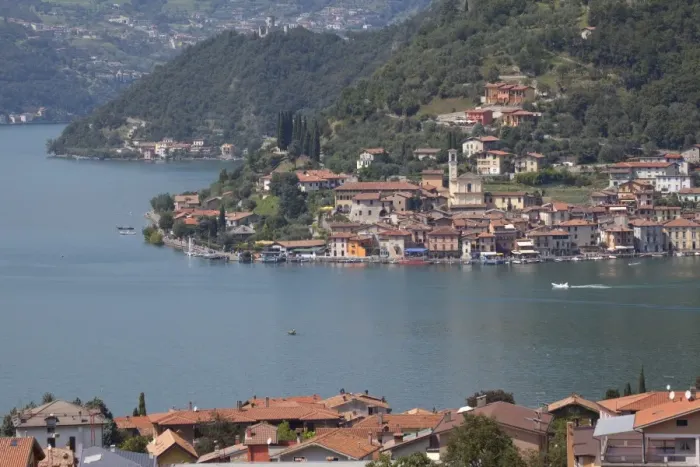 Framed Print : View of Monte Isola from near Sulzano, Lake Iseo, Lombardy, Italian Lakes, Italy, Europe Framed Print : View of Monte Isola from near Sulzano, Lake Iseo, Lombardy, Italian Lakes, Italy, Europe