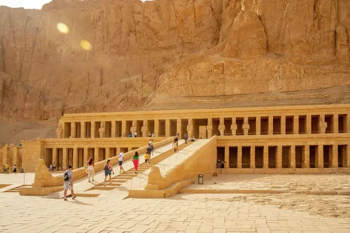 Framed Print : View of Mortuary Temple of Hatshepsut, UNESCO World Heritage Site, Deir el-Bahari, Thebes, Egypt, North Africa, Africa Framed Print : View of Mortuary Temple of Hatshepsut, UNESCO World Heritage Site, Deir el-Bahari, Thebes, Egypt, North Africa, Africa