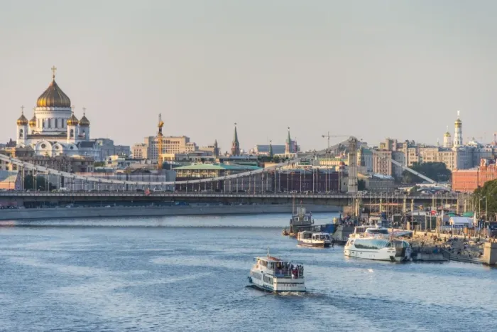 Framed Print : View over Moscow and the Moskva River (Moscow River) at sunset, Russia, Europe Framed Print : View over Moscow and the Moskva River (Moscow River) at sunset, Russia, Europe