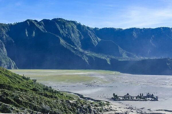 View over the Mount Bromo crater, Bromo Tengger Semeru National Park, Java, Indonesia, Southeast Asia, Asia