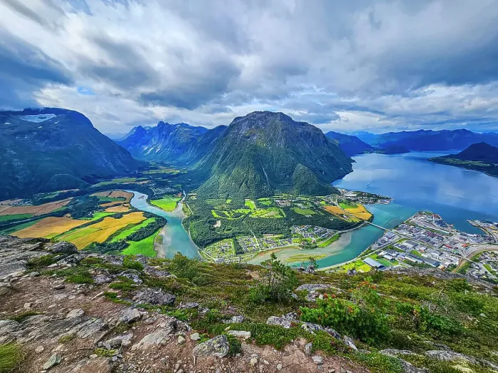 Framed Print : View over the mountainous scenery around Andalsnes, More og Romsdal, Norway, Scandinavia, Europe Framed Print : View over the mountainous scenery around Andalsnes, More og Romsdal, Norway, Scandinavia, Europe