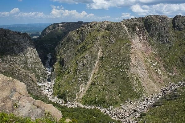 View over the mountains around Mina Clavero, Argentina, South America