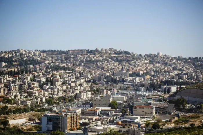 Framed Print : View over Nazareth, Galilee region, Israel, Middle East Framed Print : View over Nazareth, Galilee region, Israel, Middle East